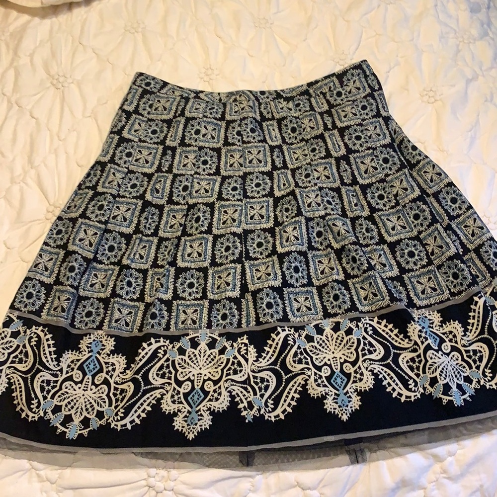 Multi colored Ann Taylor loft skirt size 10